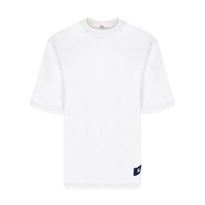 Burberry Cotton Crew Neck T-Shirt With Logo Patch - NWT